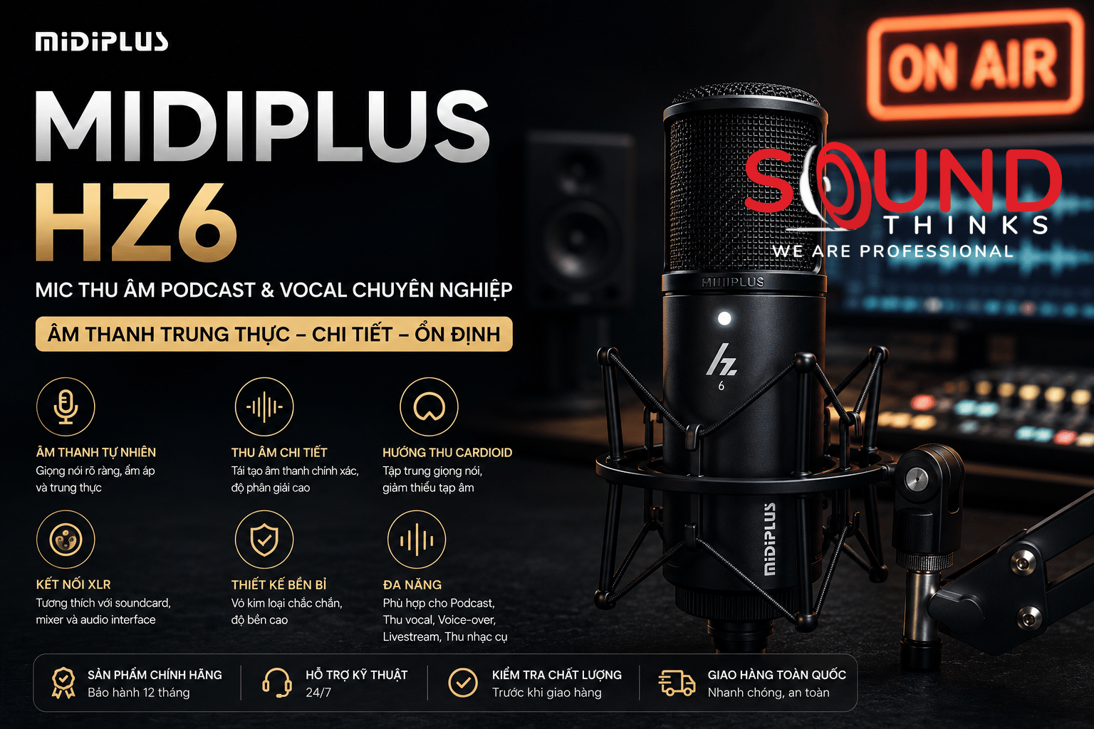 Midiplus HZ6