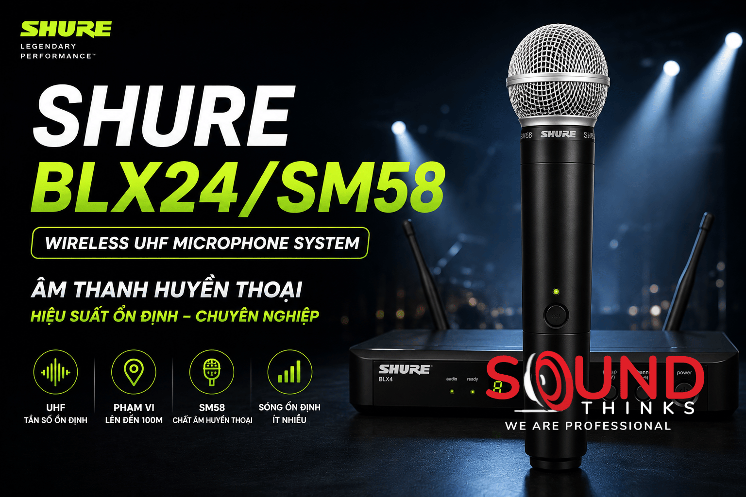 Shure Blx24sm58