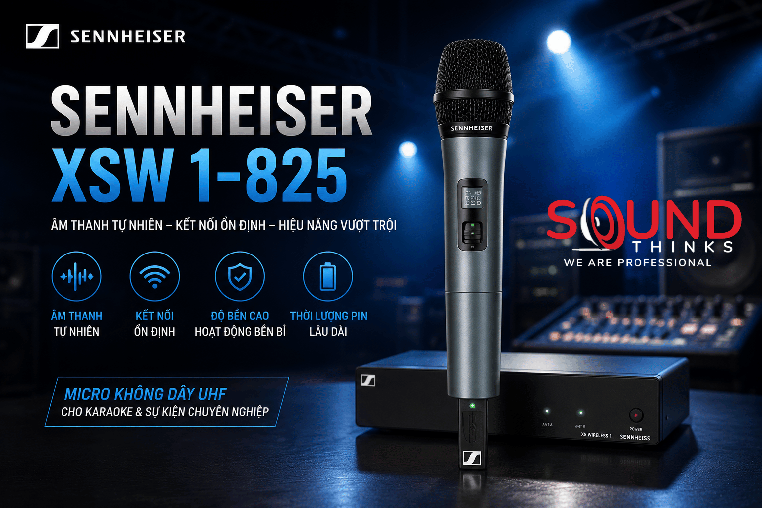 Sennheiser Xsw 1-825