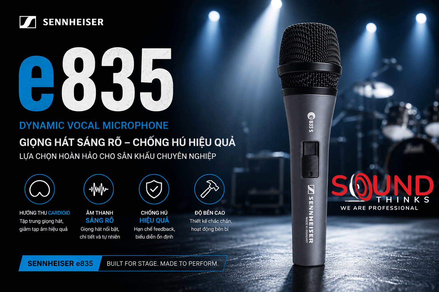Sennheiser E835