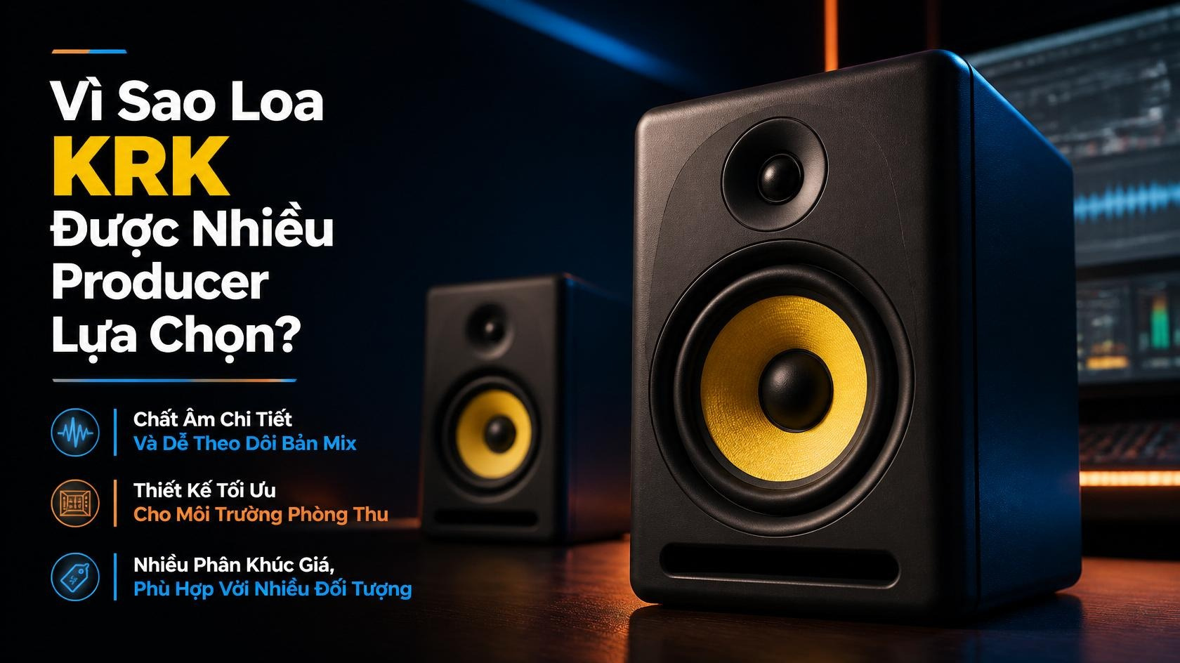 Loa KRK Có Gì Đặc Biệt? Vì Sao Nhiều Producer Tin Dùng Đến Vậy?
