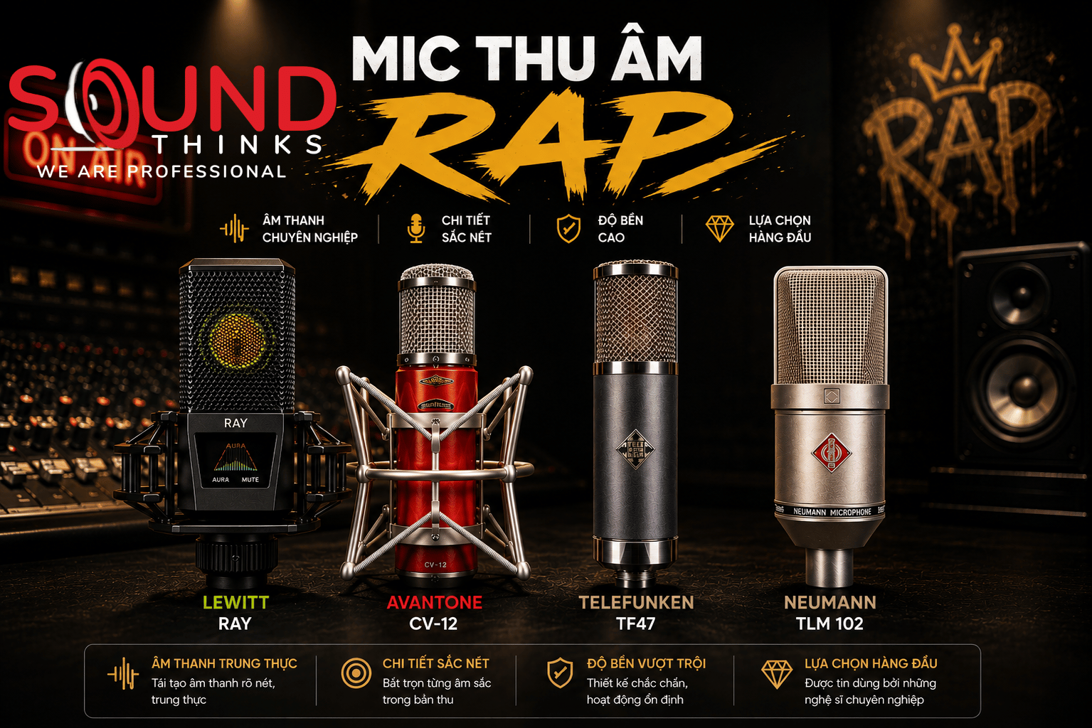 Top Mic Thu Âm Rap