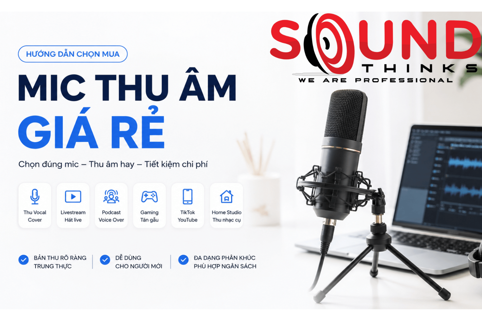 Mic Thu âm Giá Rẻ