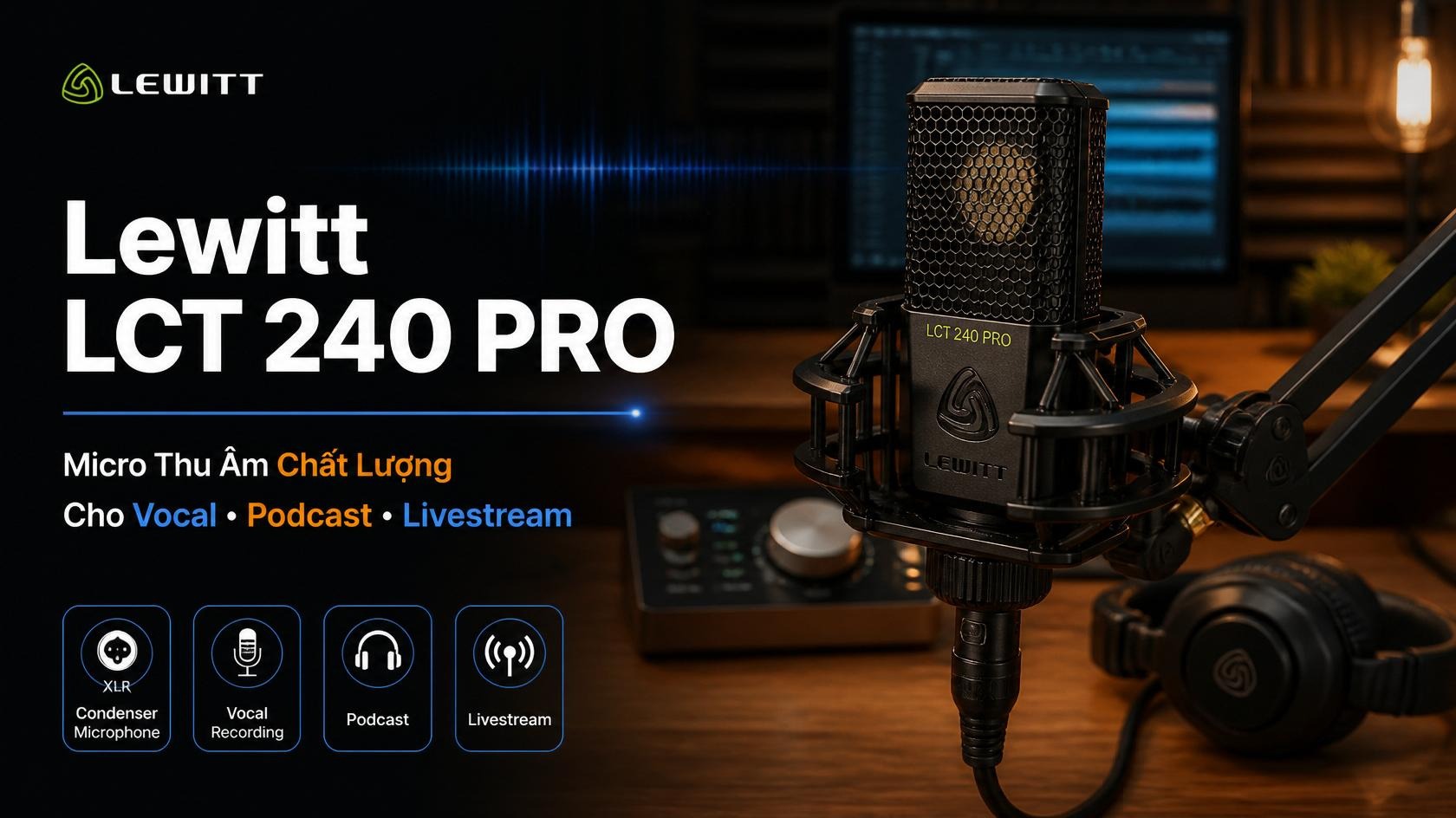 Mic Thu Âm Livestream – Bí Quyết Giữ Chân Người Xem