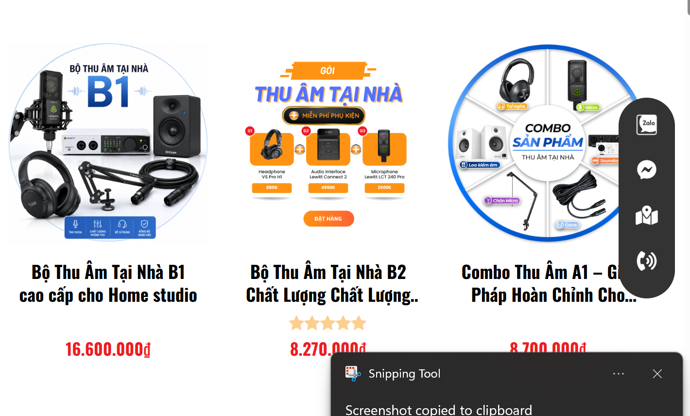 3 Bộ Thu âm Tại Nhà Giá Rẻ
