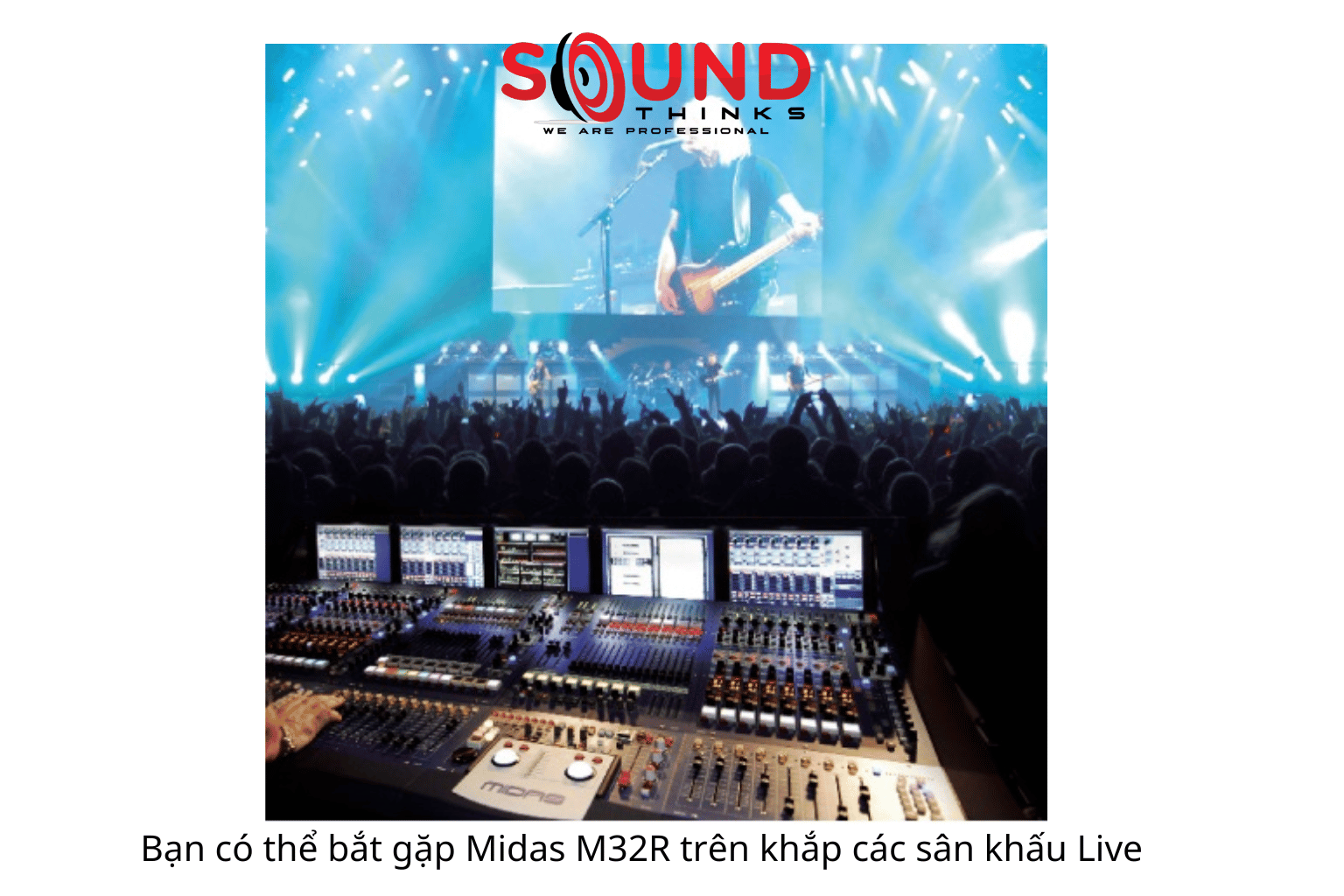 Bạn Có Thể Bắt Gặp Midas M32r Trên Khắp Các Sân Khấu Live