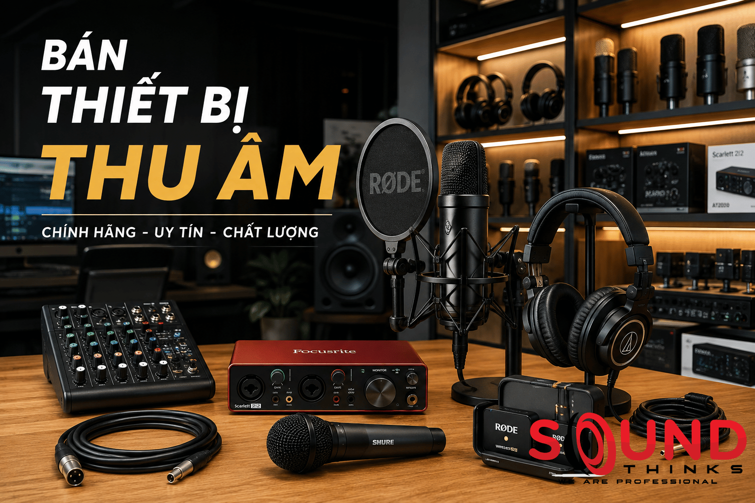 Bán Thiết Bị Thu âm