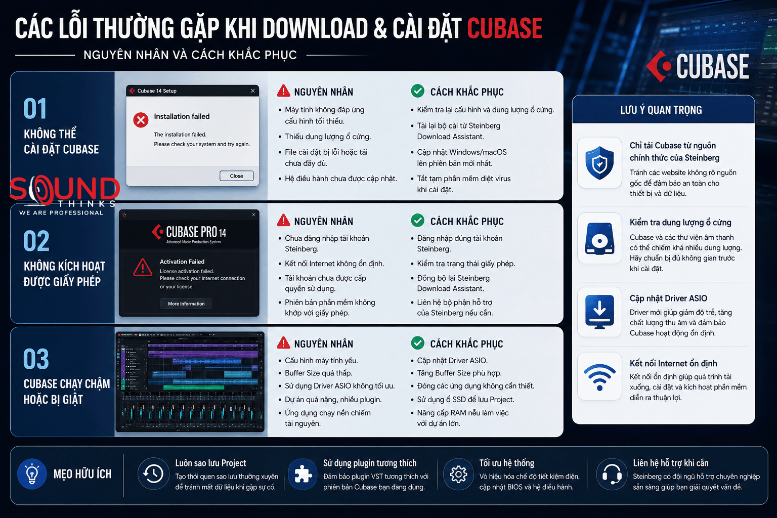 Các Lỗi Thường Gặp