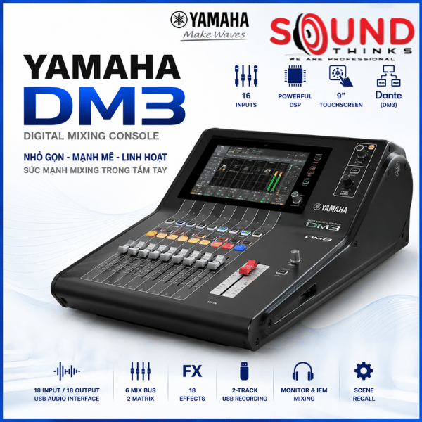 Các Mẫu Mixer Yamaha Dm3 đang Thanh Lý