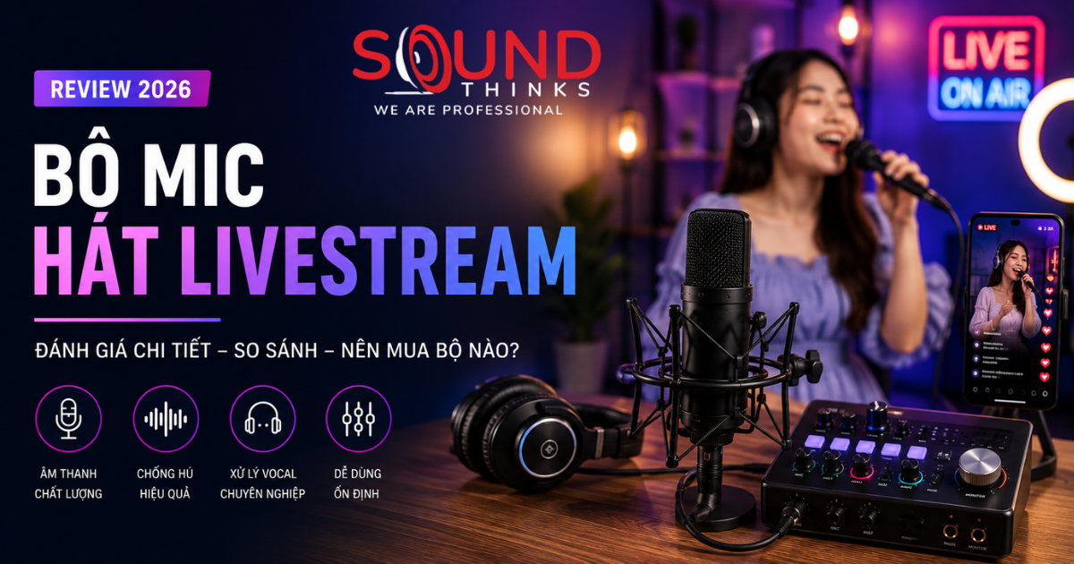 Đánh giá bộ mic hát livestream 2026