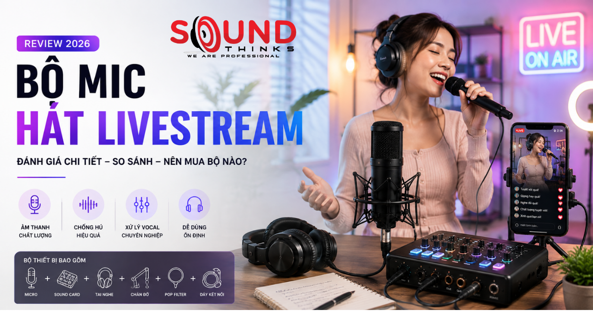 Đánh giá bộ mic hát livestream 2026