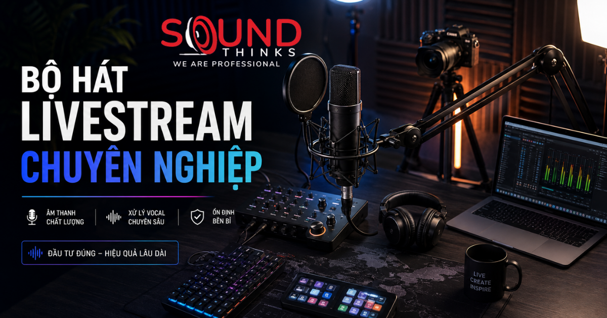 Bộ hát livestream chuyên nghiệp