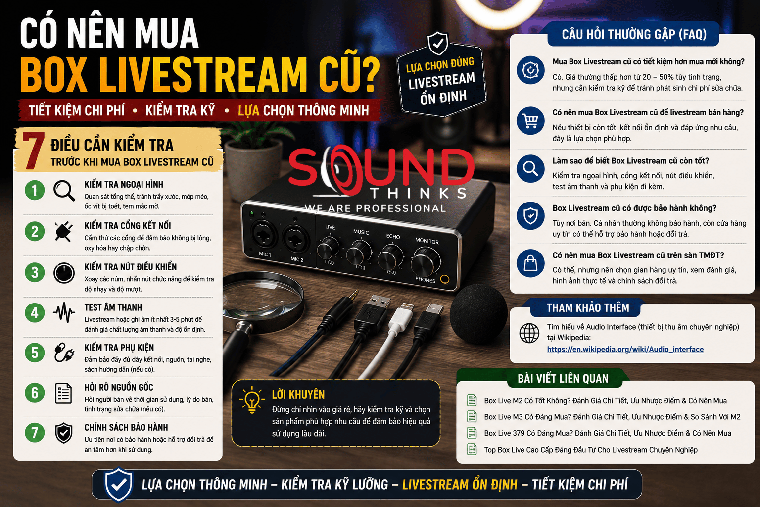 Có Nên Mua Box Livestream Cũ