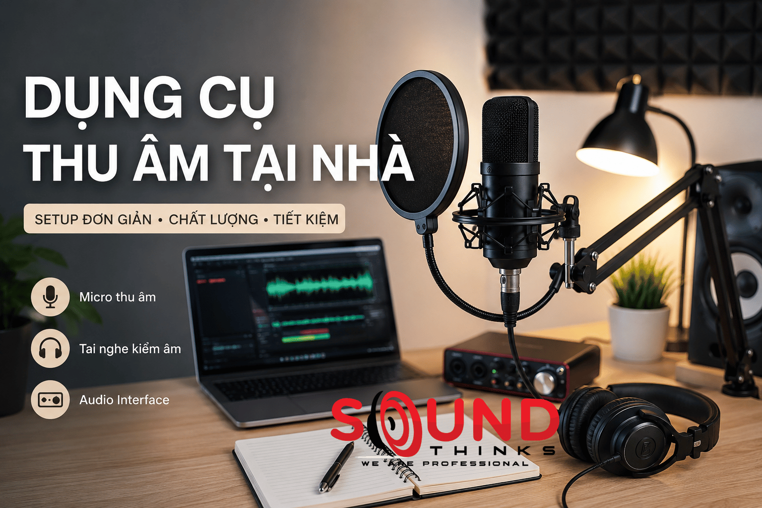 Dụng Cụ Thu âm Tại Nhà