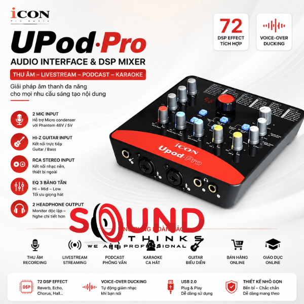 Mẫu Icon Upod Pro Phổ Biến
