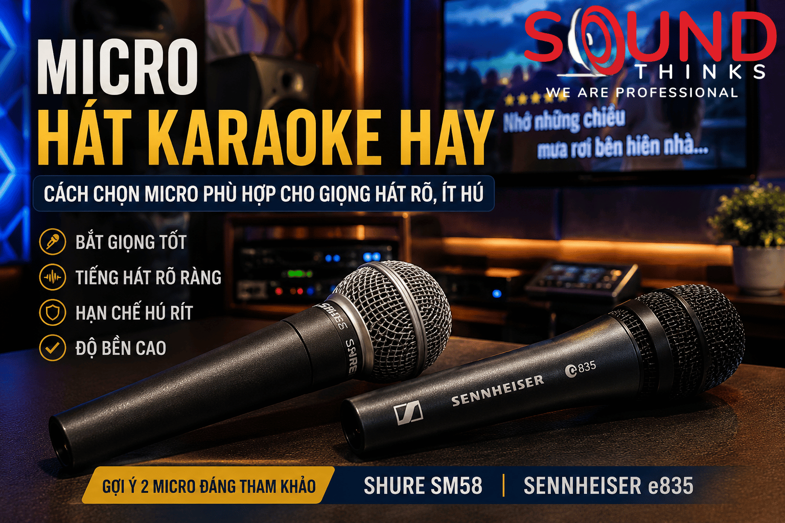 Micro Hát Karaoke Hay
