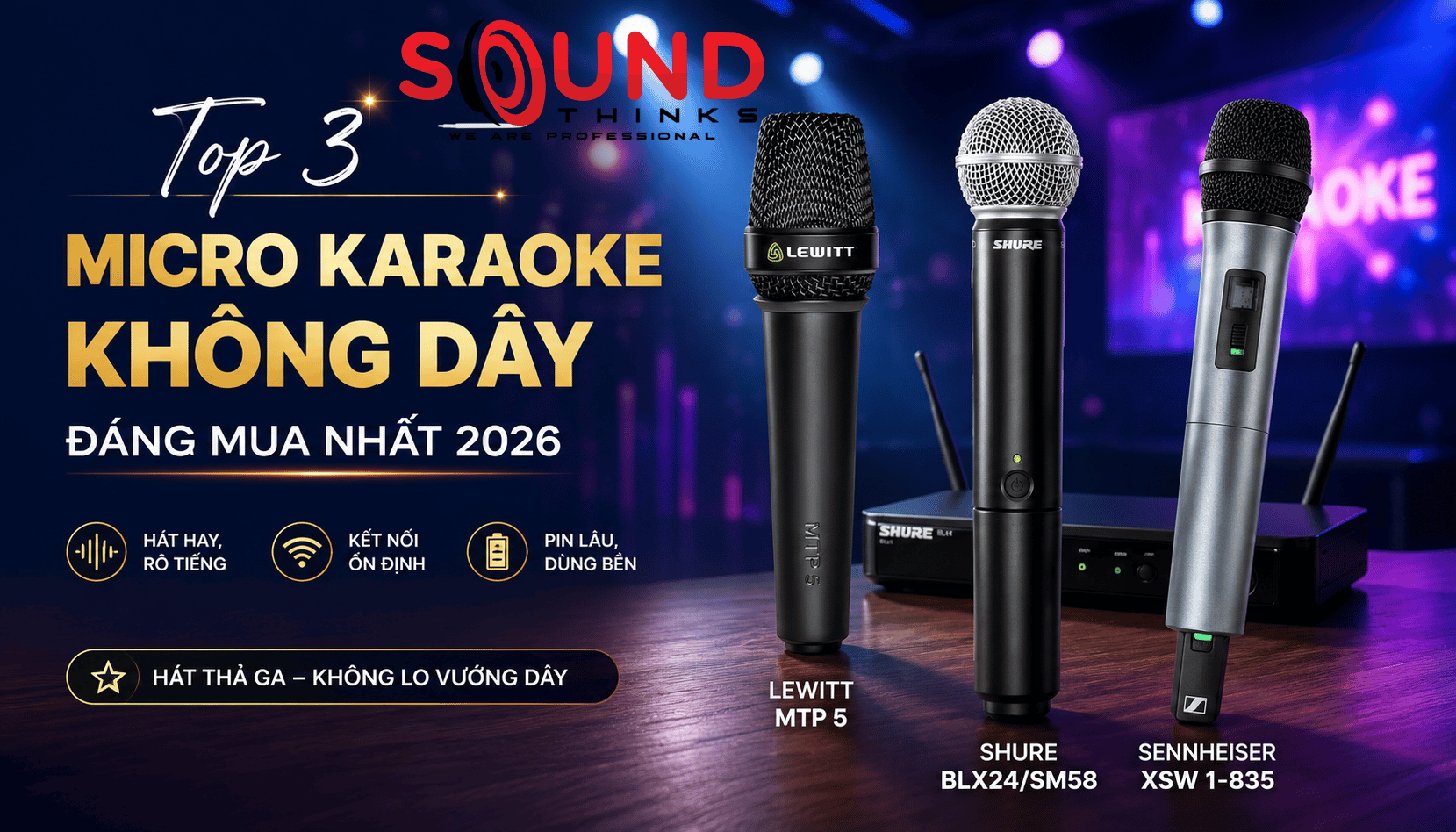 Micro Karaoke Không Dây