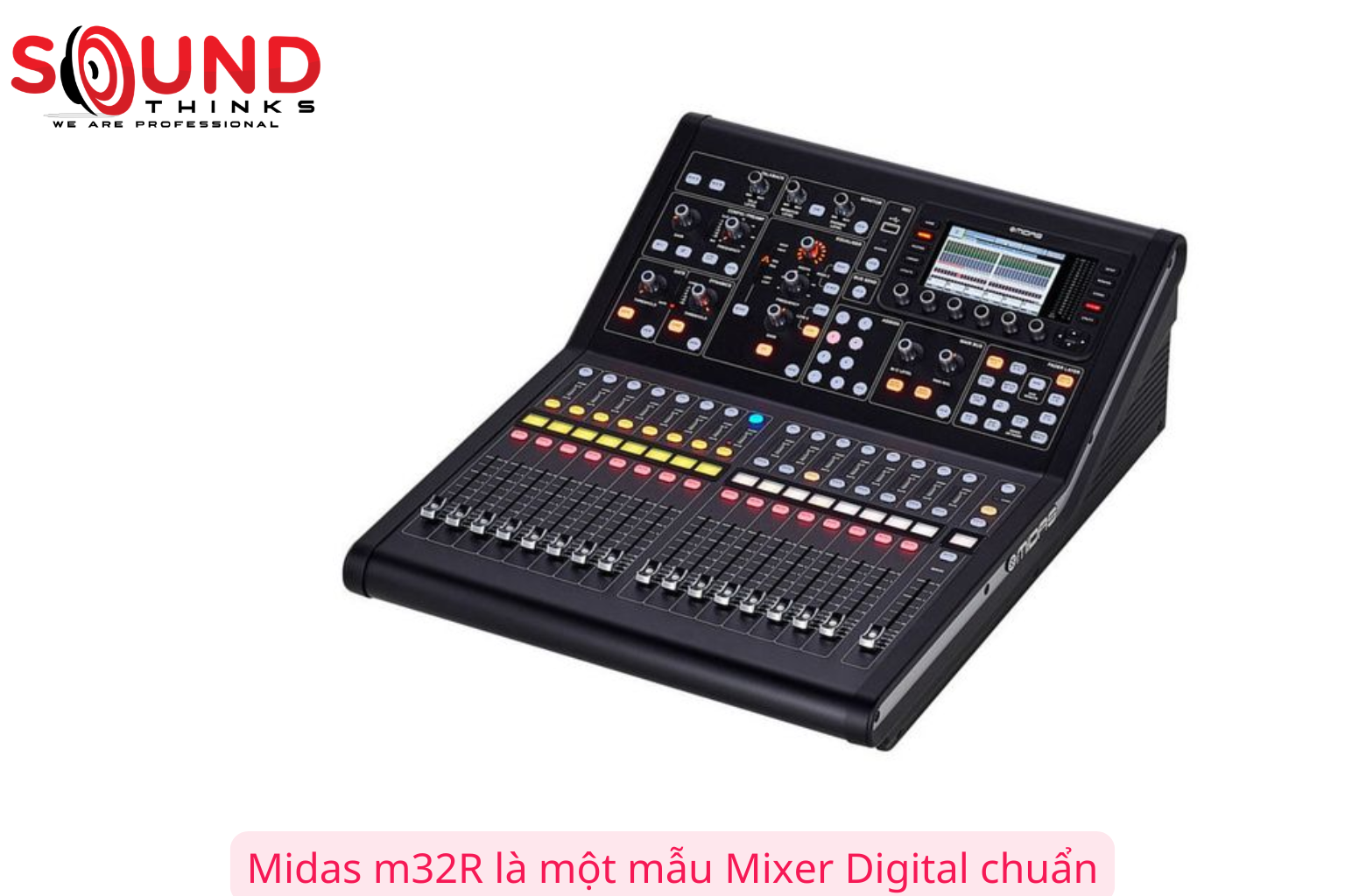 Midas M32r Là Một Mẫu Mixer Digital Chuẩn