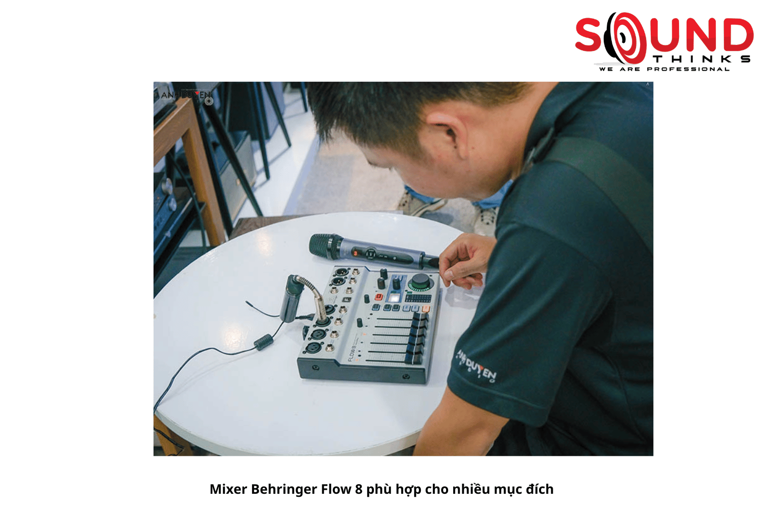 Mixer Behringer Flow 8 Phù Hợp Cho Nhiều Mục đích