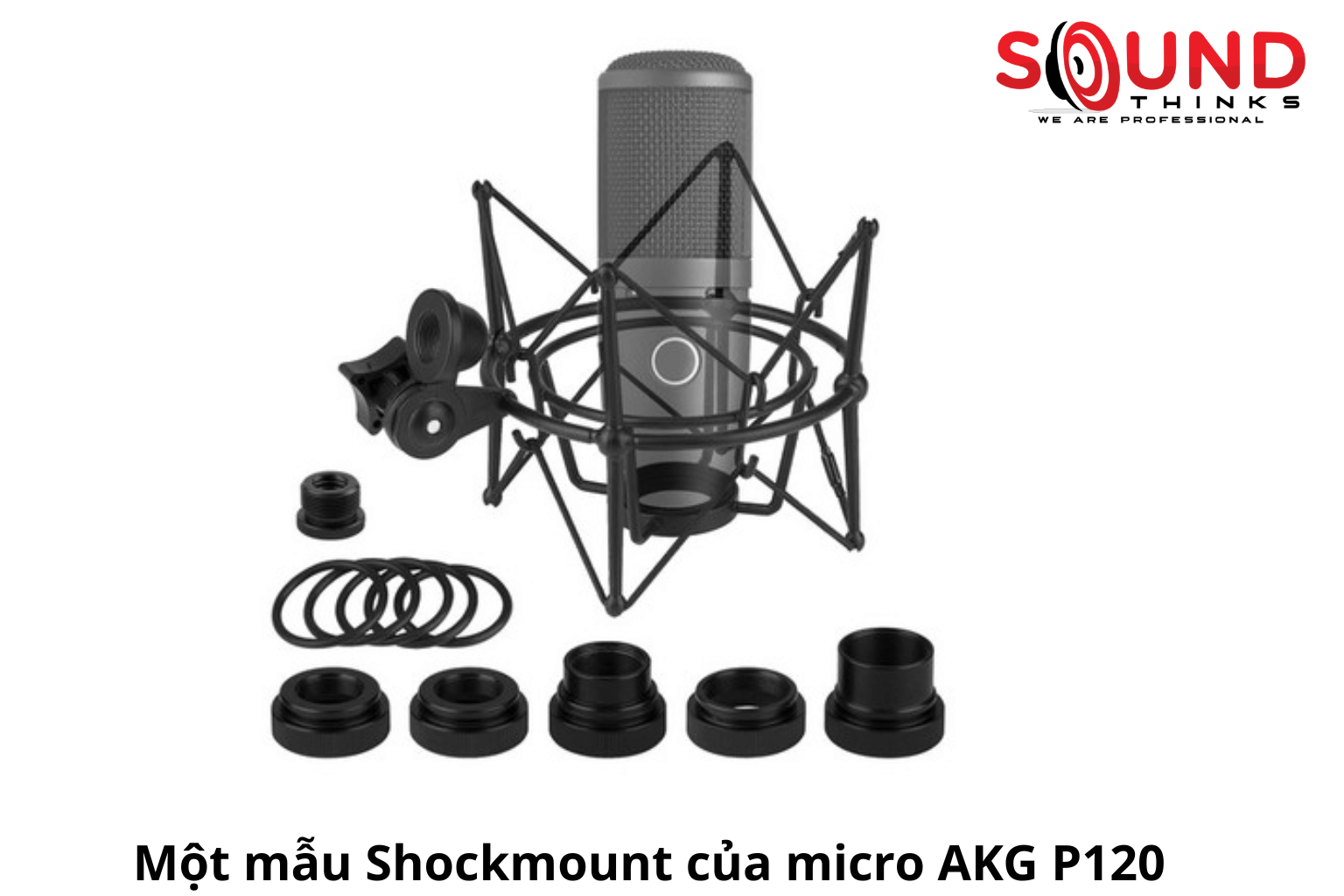 Một Mẫu Shockmount Của Micro Akg P120