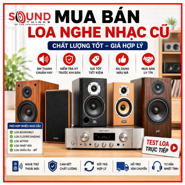 Nhiều Mẫu Loa Nghe Nhạc Cũ đang Thanh Lý Rẻ