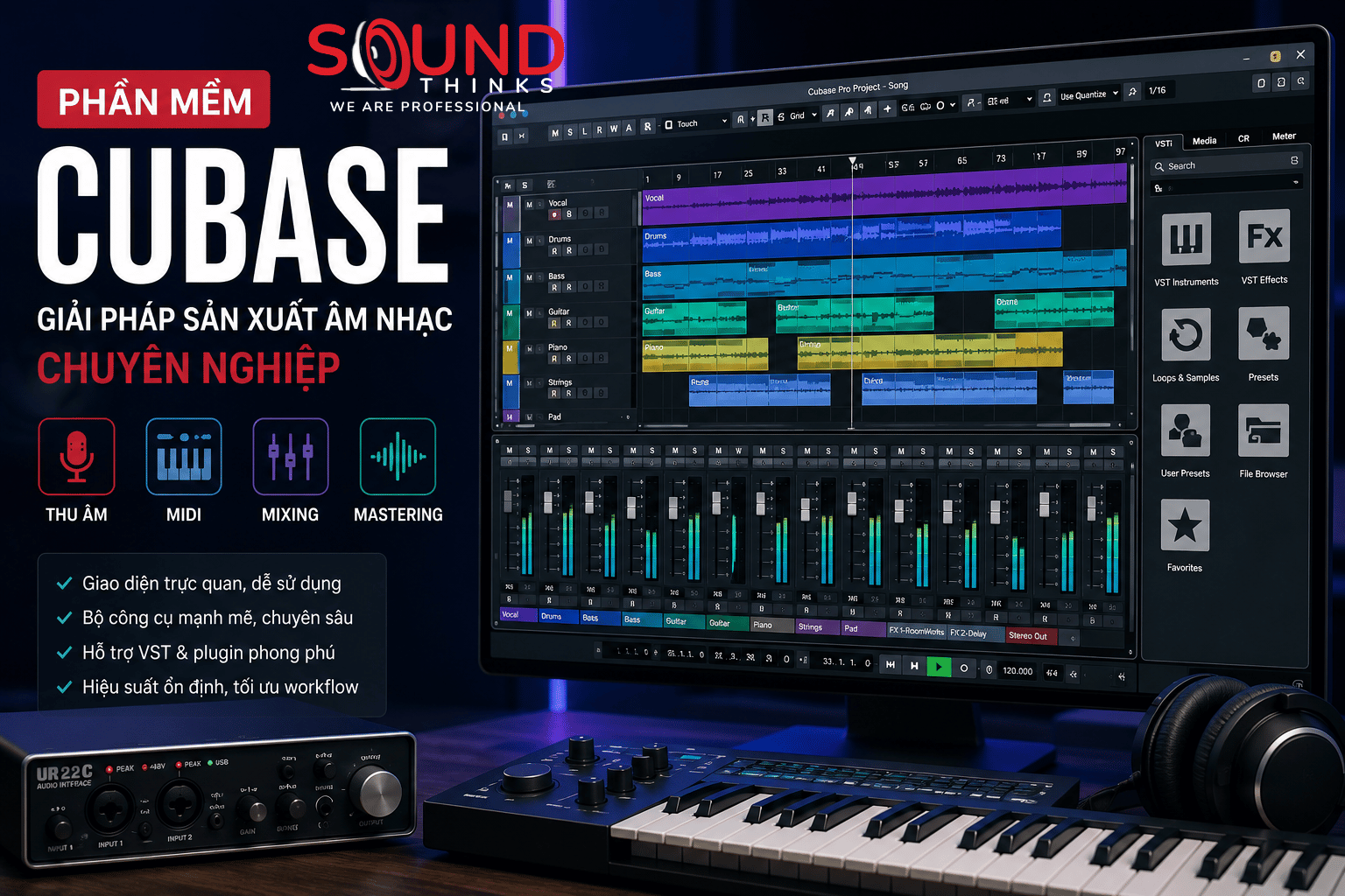 Phần Mềm Cubase