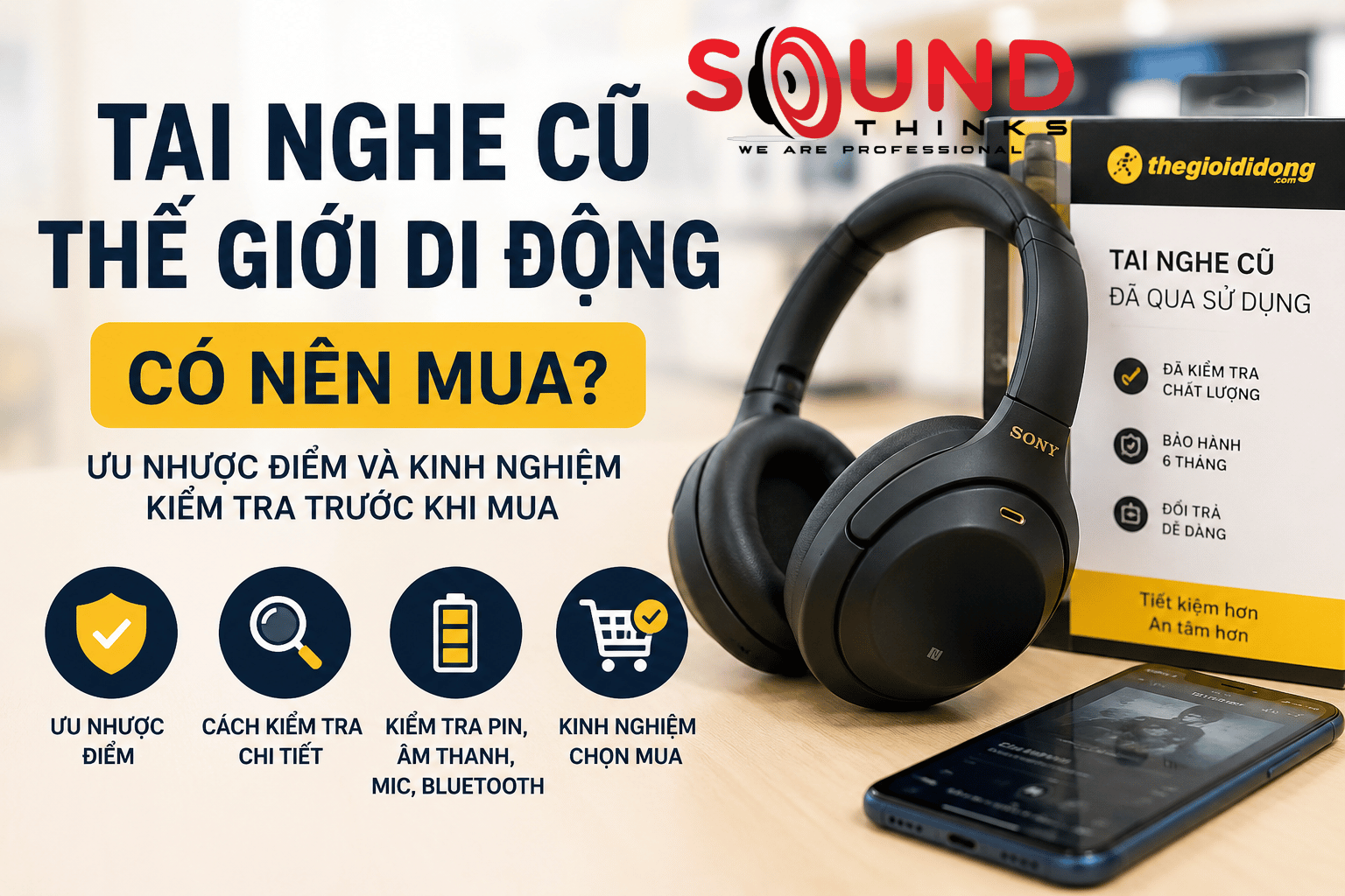Tai Nghe Cũ Thế Giới Di Động