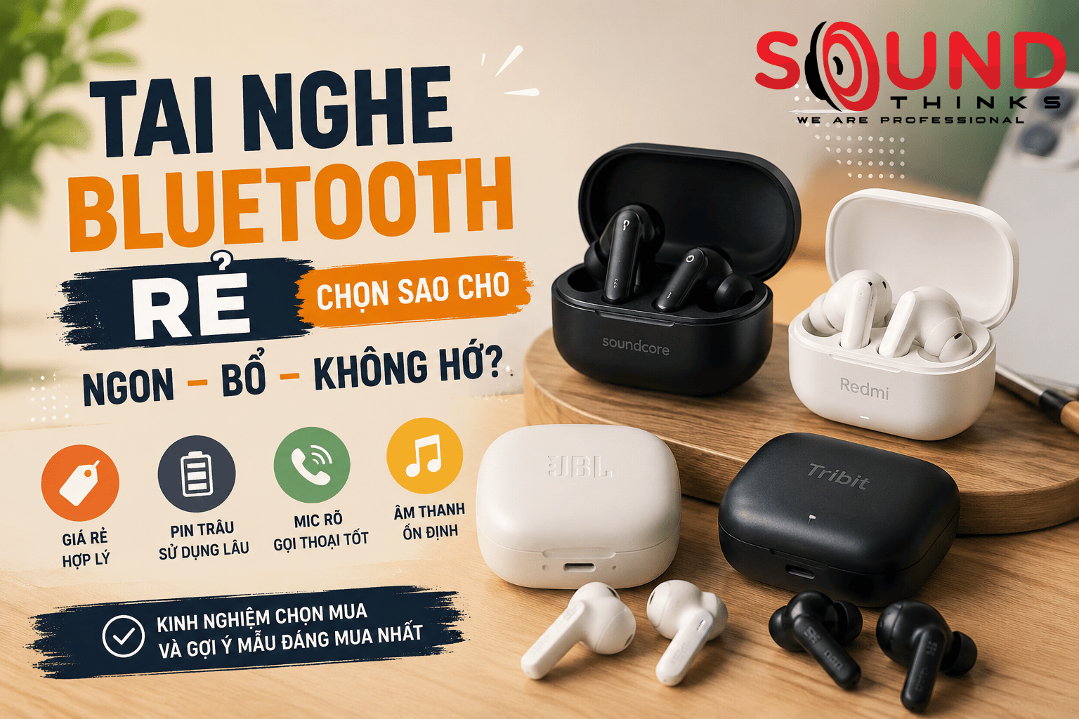 Tai Nghe Bluetooth Rẻ