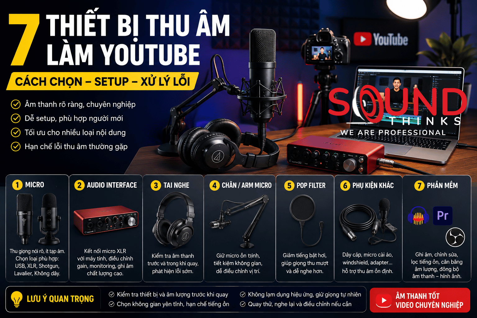Tbi Thu âm Làm Youtube