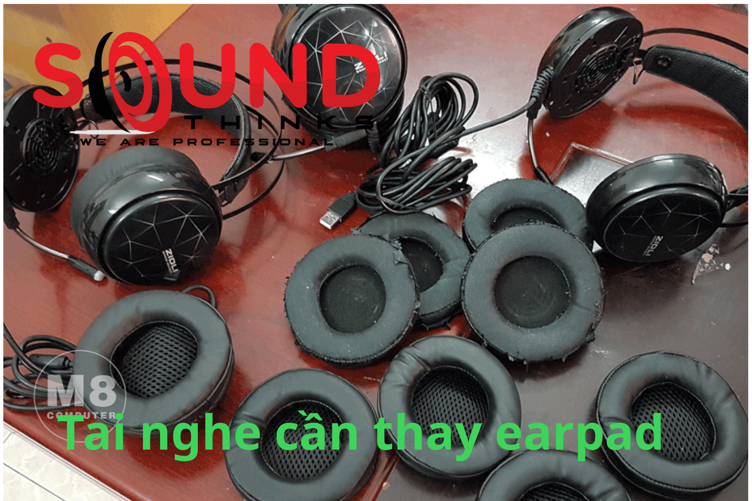 Thay Earpad Cho Tai Nghe Cũ
