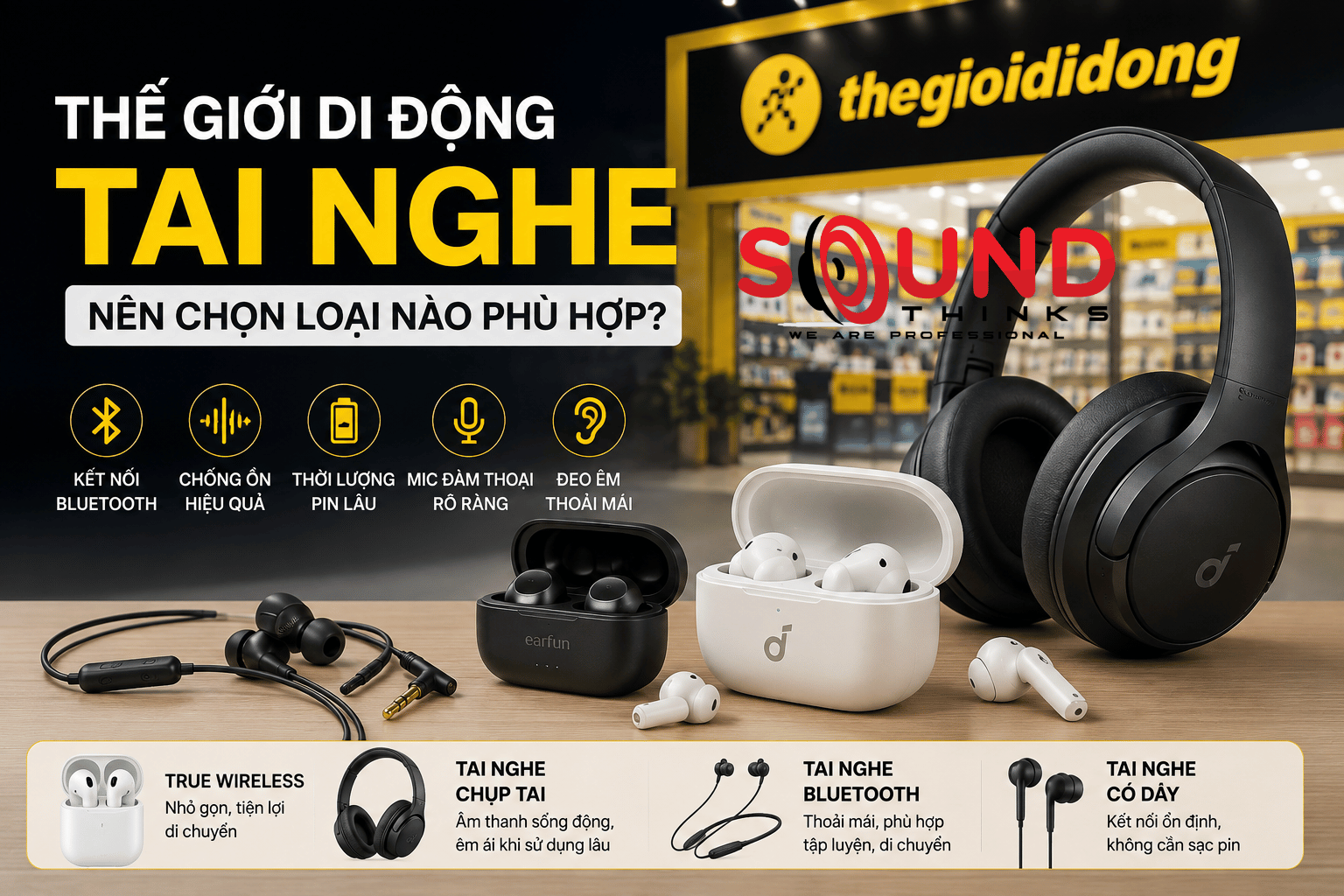 Thế Giới Di động Tai Nghe
