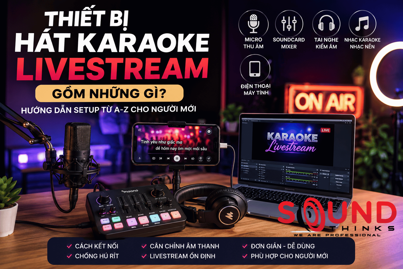 Thiết Bị Hát Karaoke Livestream