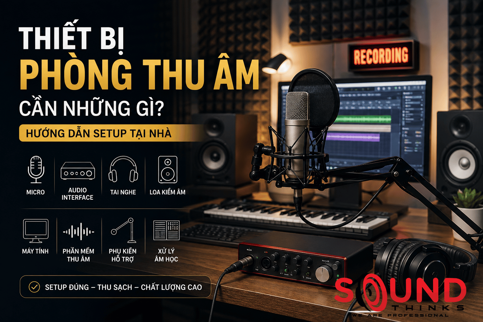Thiết Bị Phòng Thu âm