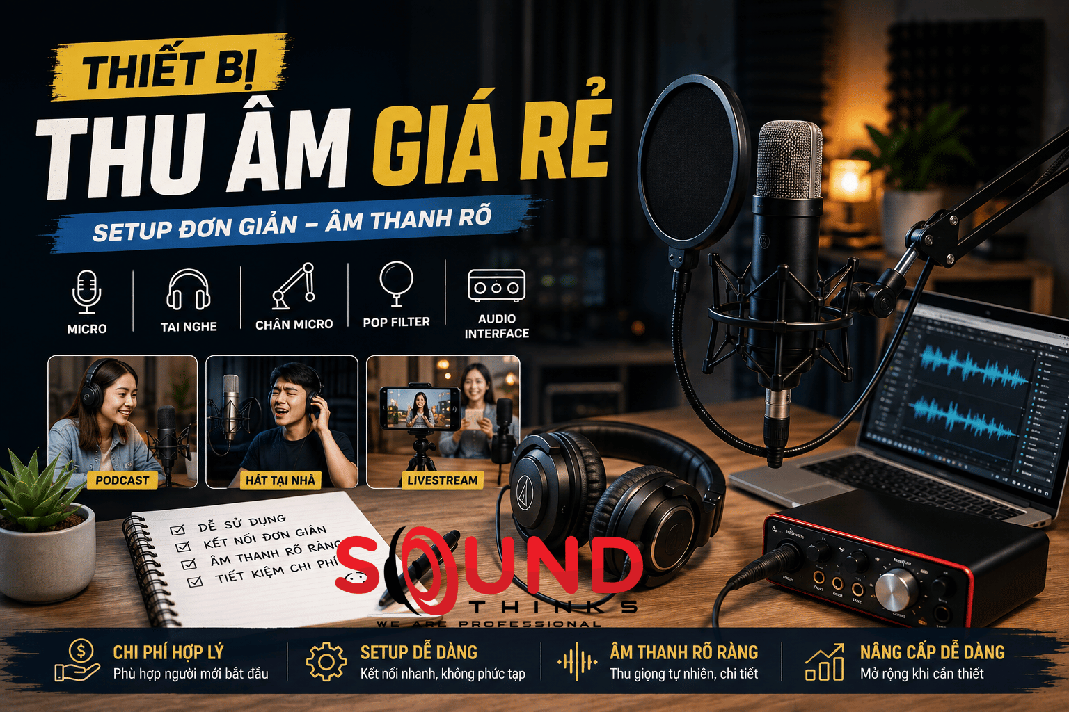 Thiết Bị Thu âm Giá Rẻ (1)