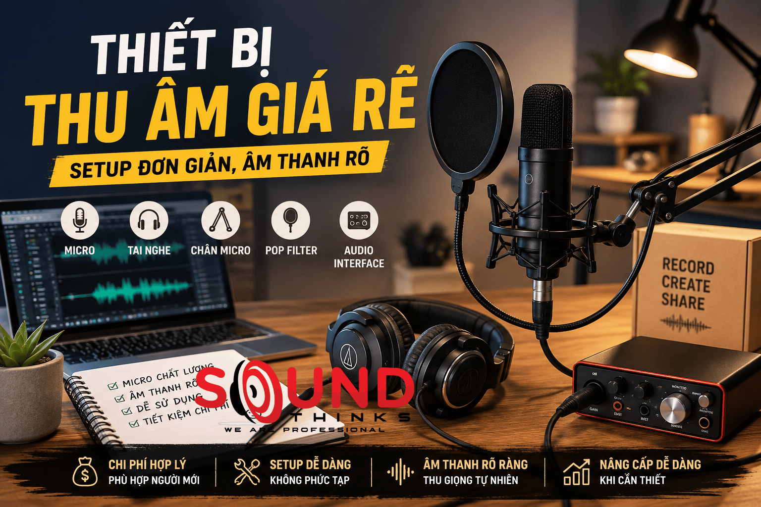 Thiết Bị Thu âm Giá Rẻ