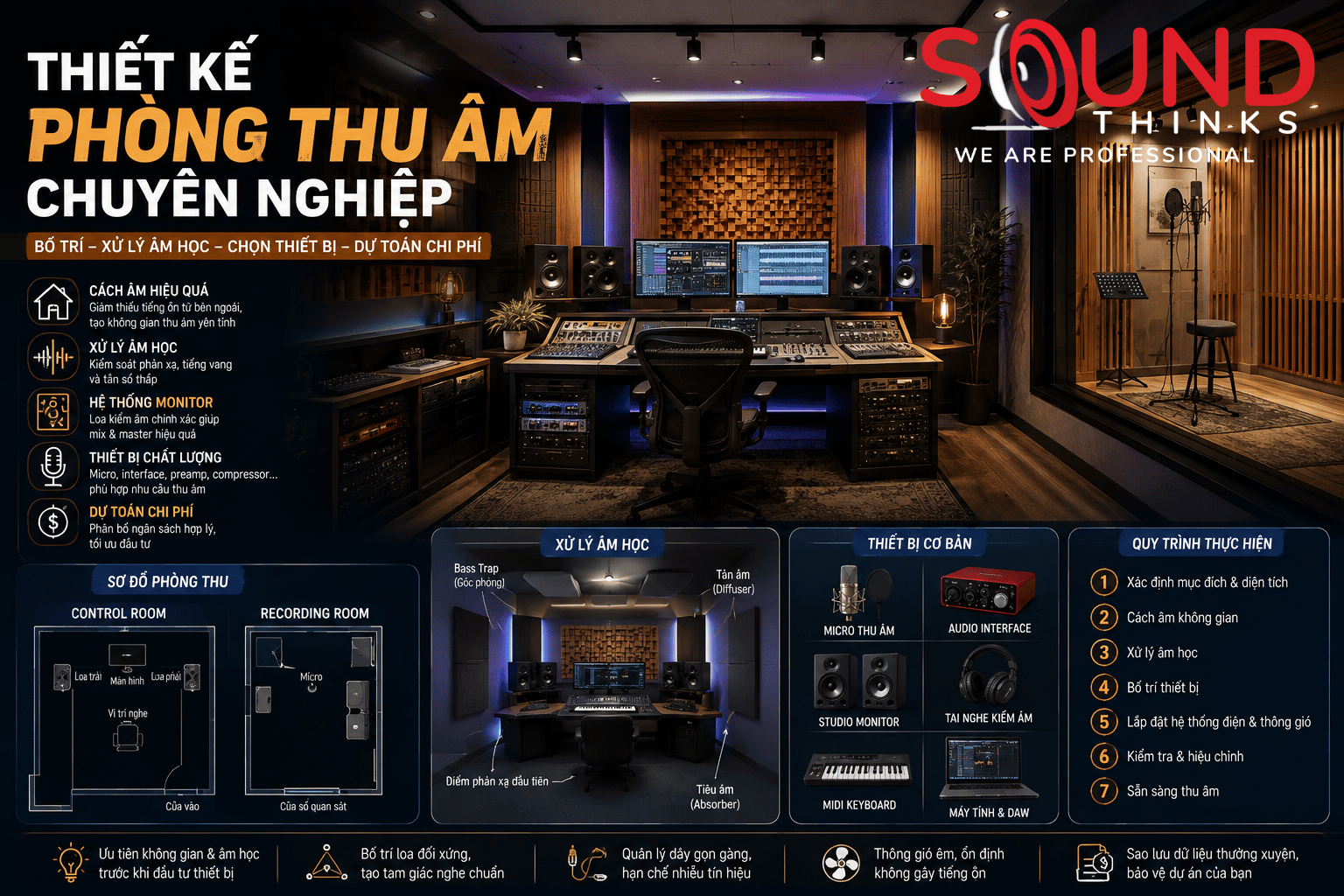 Thiet Ke Phòng Thu Am Chuyen Nghiep