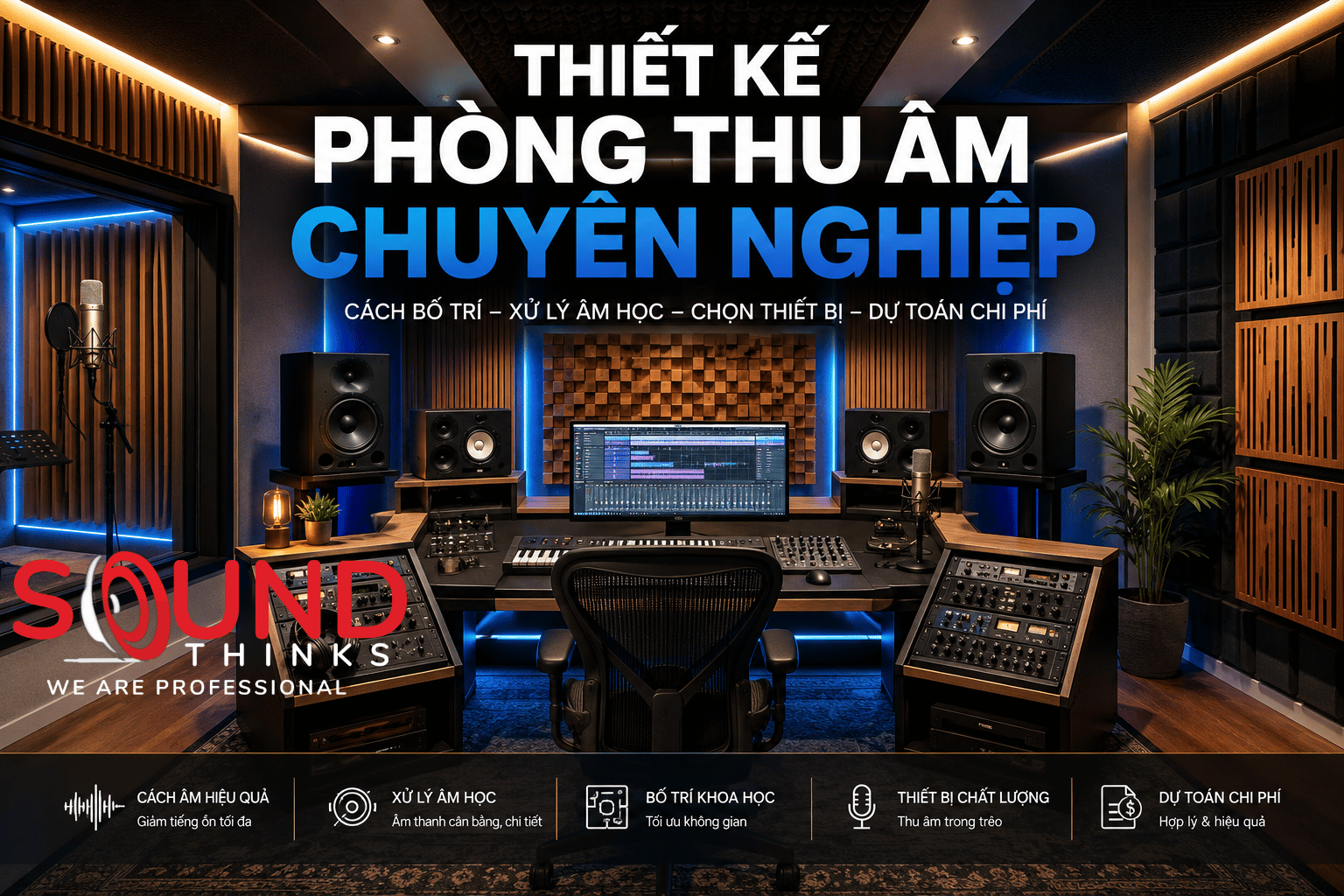 Thiết Kế Phòng Thu âm Chuyên Nghiệp