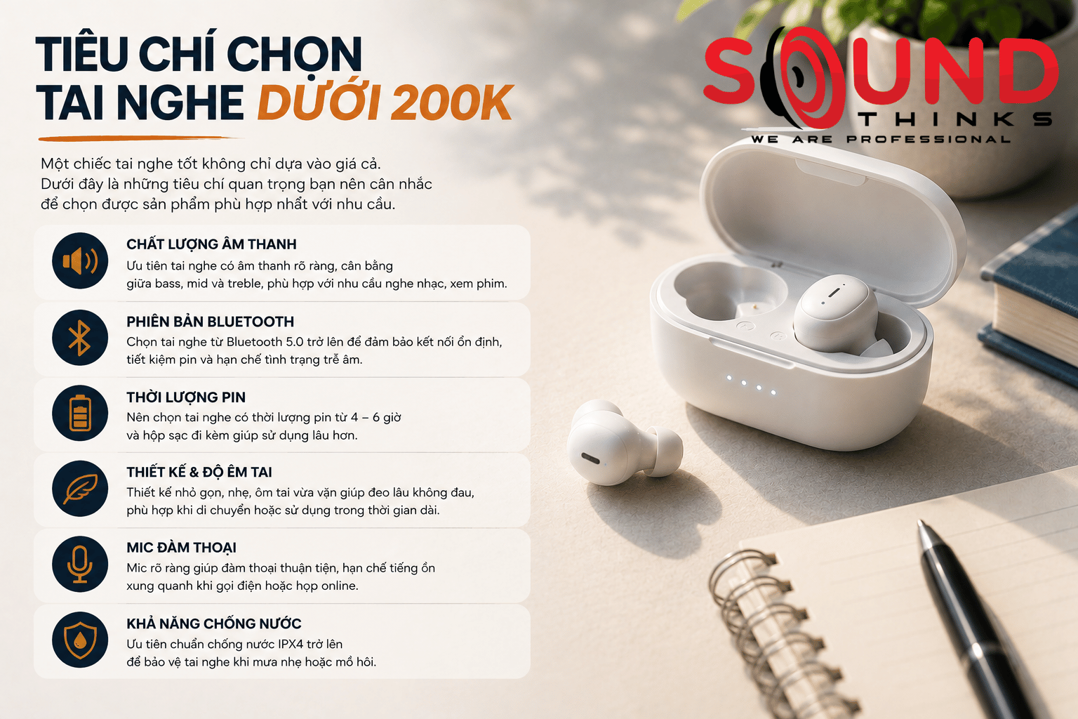 Tiêu Chí Chọn Tai Nghe