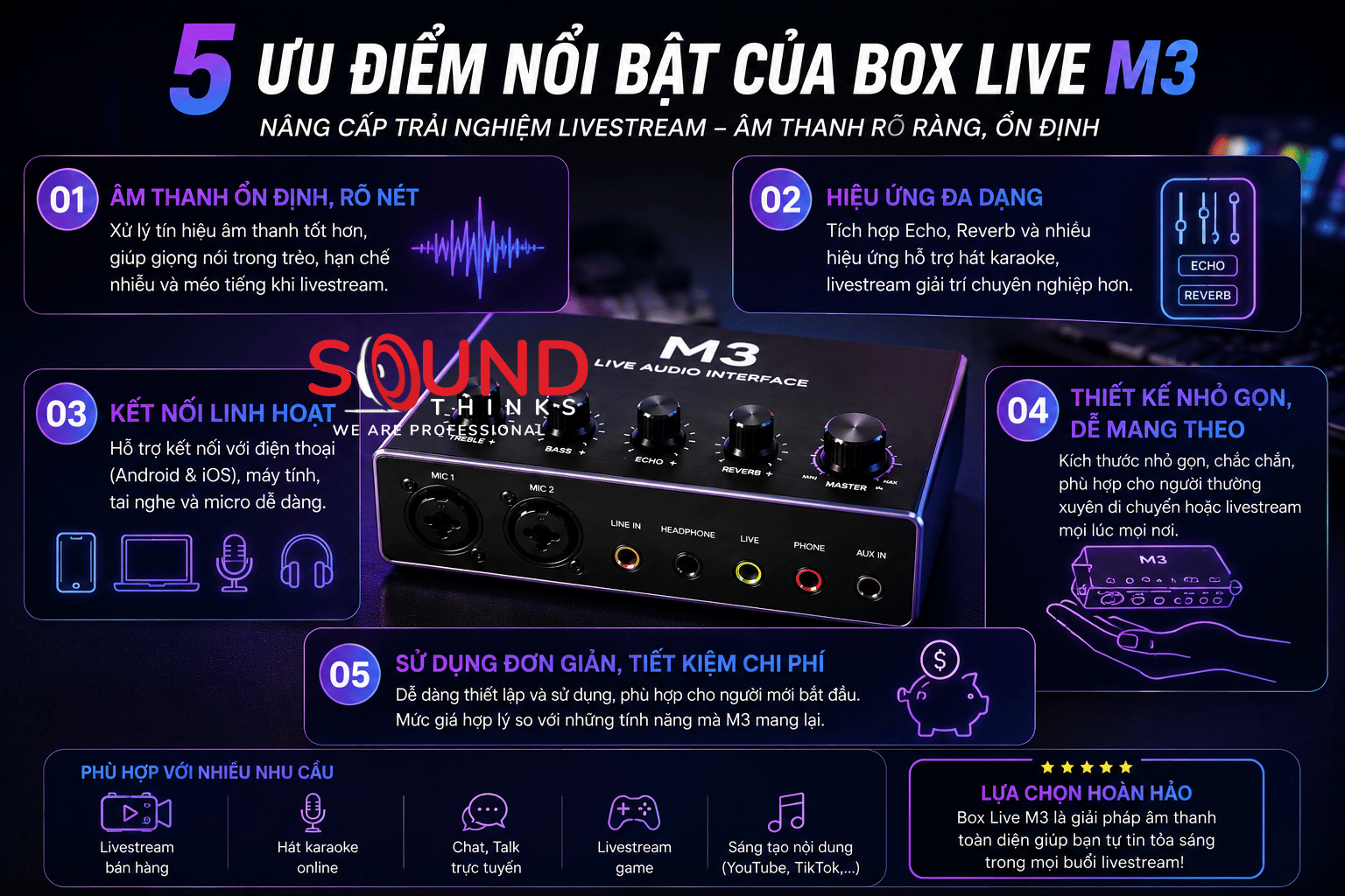 Ưu điểm Nổi Bật
