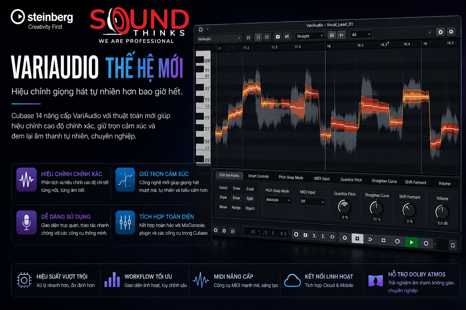 Variaudio Cubase 14
