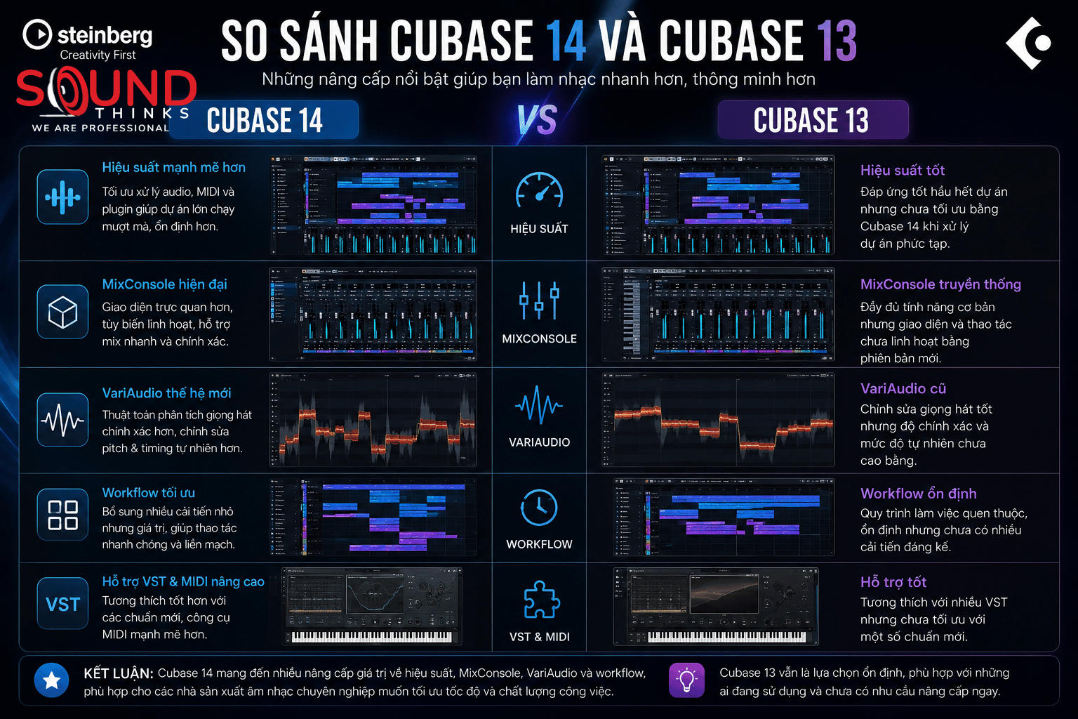 Cubase 14 Và Cubase 13