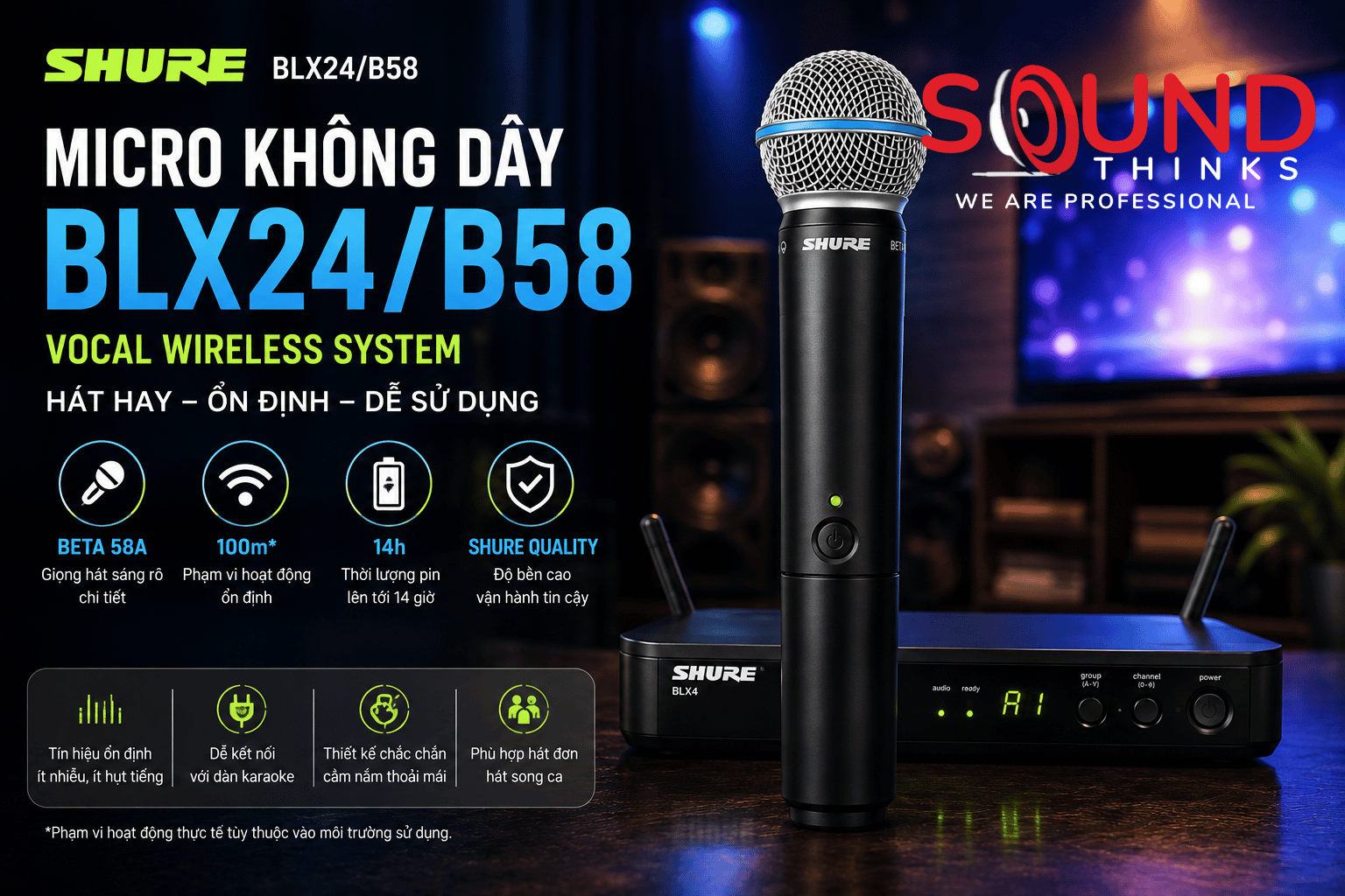 Shure Blx24b58