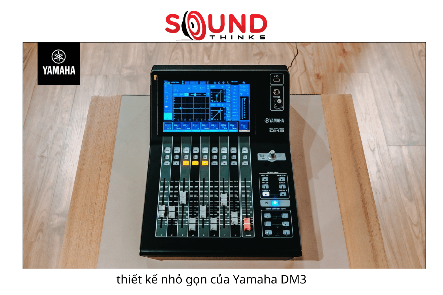 Thiết Kế Nhỏ Gọn Của Yamaha Dm3