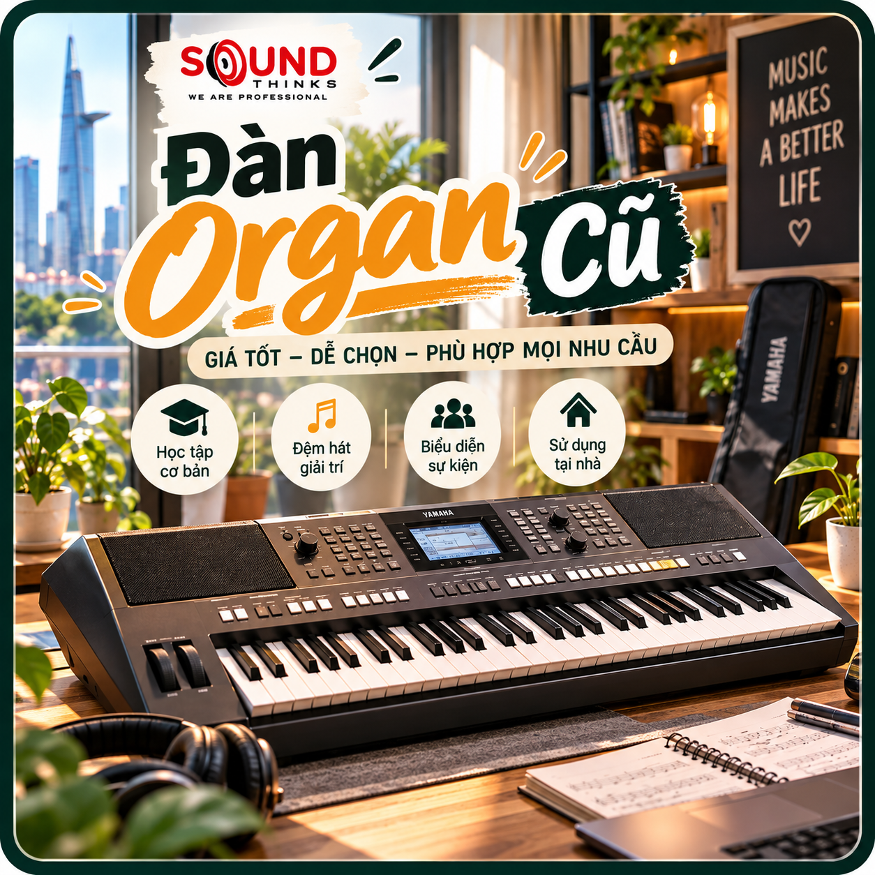 Đàn Organ Cũ