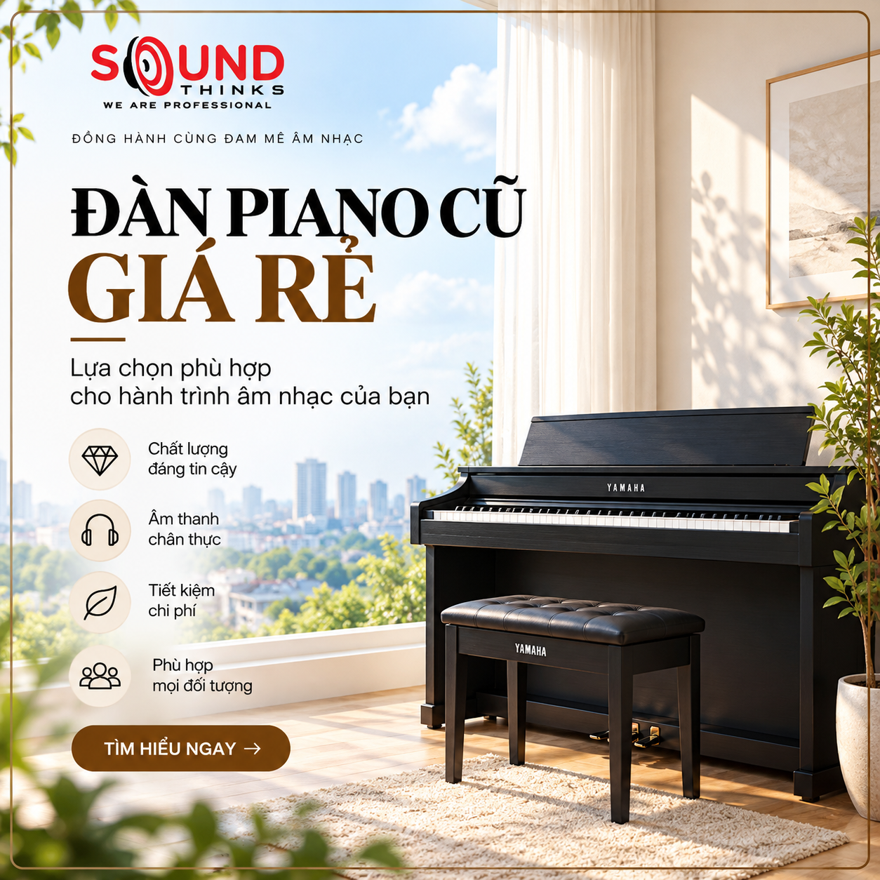 Đàn Piano Cũ Giá Rẻ