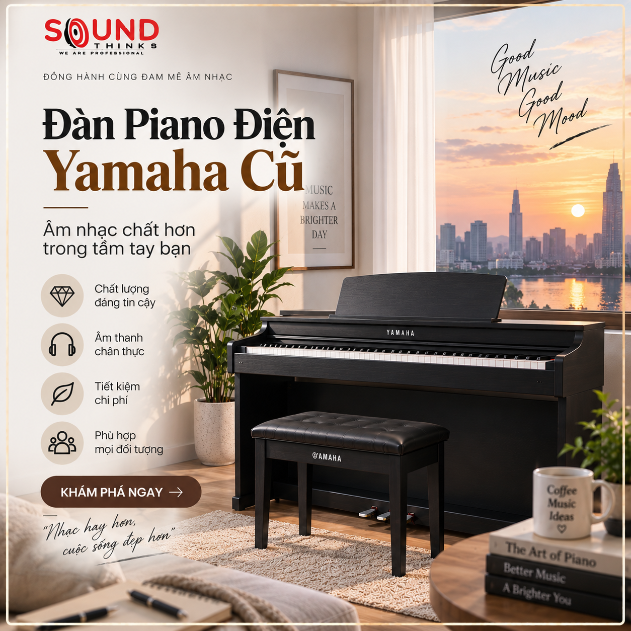 Đàn Piano điện Yamaha Cũ