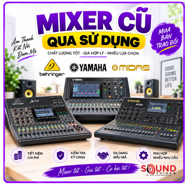 Người Dùng Thanh Lý Mixer Cũ Qua Sử Dụng