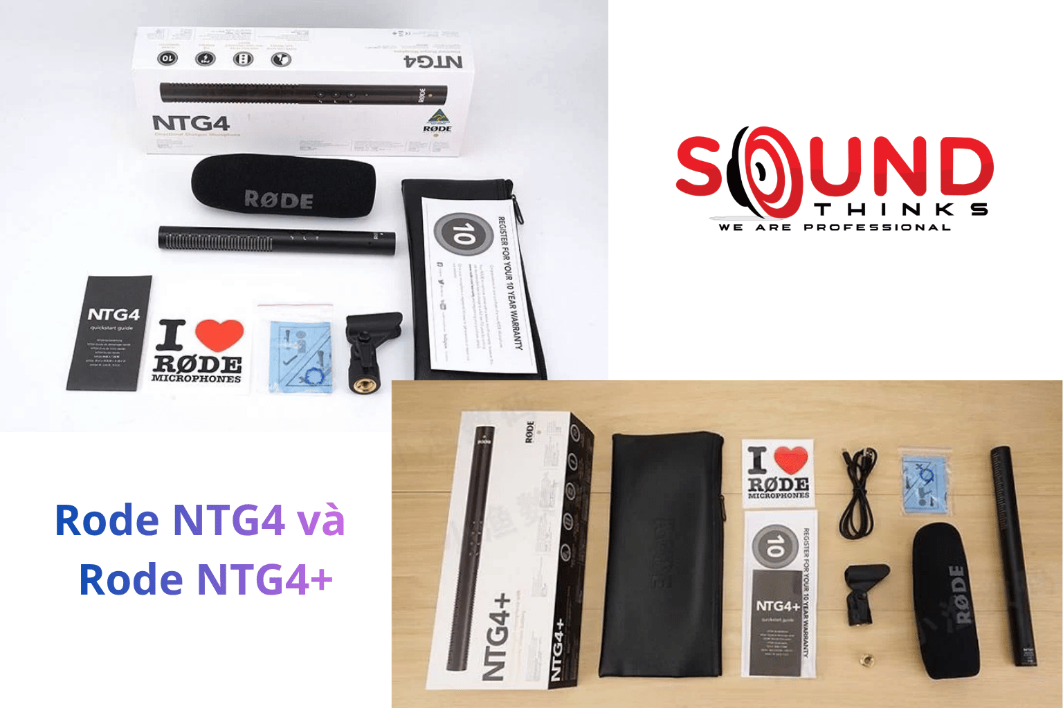 Rode Ntg4 Và Rode Ntg4+