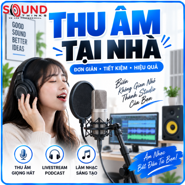 Cách Set Up để Thu âm Tại Nhà