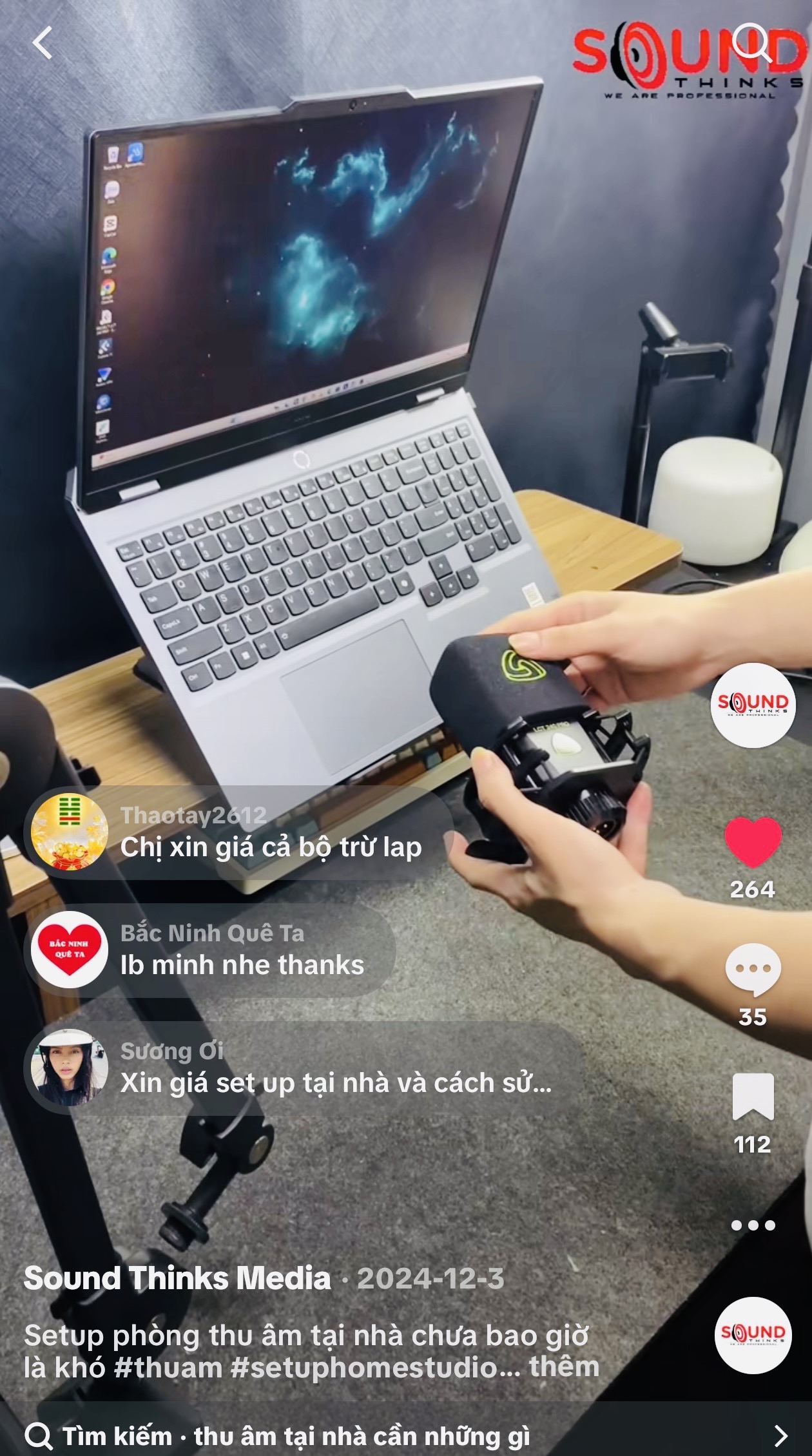 Cách Set Up để Thu âm Tại Nhà
